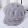 Knitted Hats for Middle-aged and Elderly People in Autumn and Winter, Warm and Cold Resistant, Available in Four Colors
