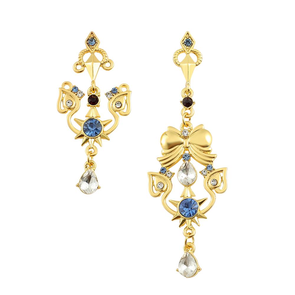 

Серьги Game Genshin Impact Venti Keqing Mona Zhongli для косплея, унисекс, кулон, серьги-гвоздики, ювелирные изделия, серьги, аксессуары для Хэллоуина one size как