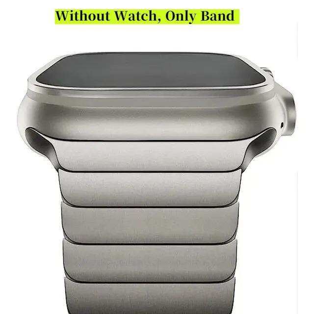 Luxury Stainless Steel Strap For Apple Watch Series11 10 46mm 45mm 41mm 38 42 44 40mm Link Bracelet Iwatch Ultra3 2 49mm Metal T