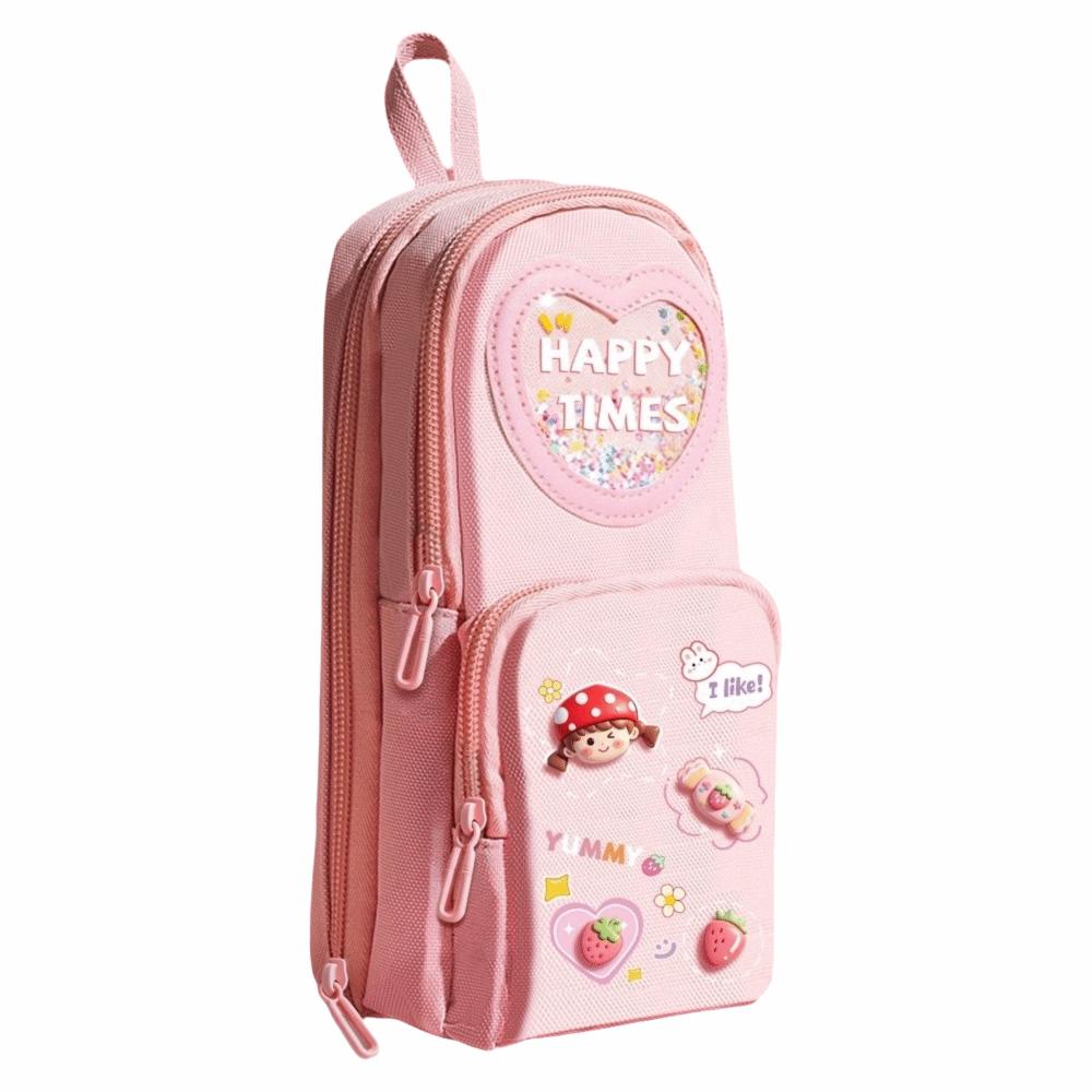 Multi-Layer Pencil Case Large Capacity Pen Bag Kawaii Stationery Pouch Students