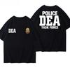 2026 DEA TShirt Breaking Bad Themed US Police Fan Identity Wear Breathable 100 Cotton Short Sleeve Women And Men Tshirts