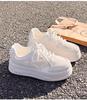 Spring and summer little white shoes women's 2025 new women's shoes platform casual shoes children versatile fashion with skirts sports board shoes