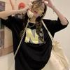 Printed short-sleeved T-shirt girls summer clothes new junior high school high school students loose casual comfortable versatile top