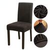 1 2 4 6 -Pcs Jacquard Dining Chair Covers Stretch Plush Chair Slipcovers Chair Seat Coverwashable Removable For Dining Room