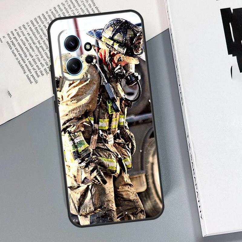 

Firefighter Fireman Heroes Case For Xiaomi Redmi Note 13 11 9 10 12 14 Pro 11S Cover For Redmi 15 15C 14C 10C 13C 12C Redmi 13C