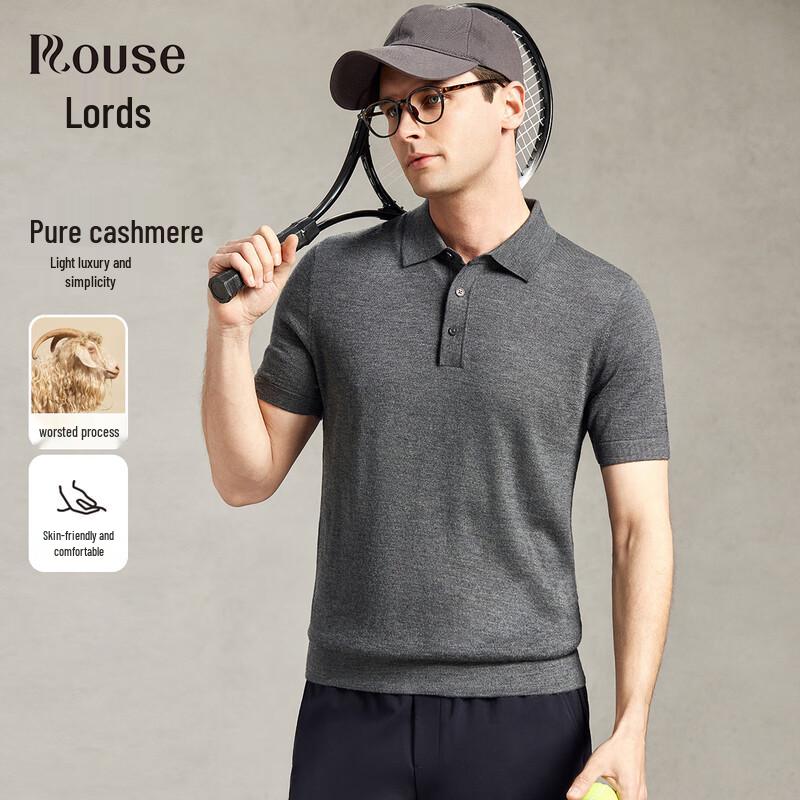 ROOZE Men s 100% Cashmere Polo Sweater L (50)