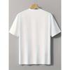 European size Trendy Melting Basketball Pattern Print Men's Crew Neck Short Sleeve T-Shirt Fashion Regular Fit T-Shirt Spring Summer Vacation