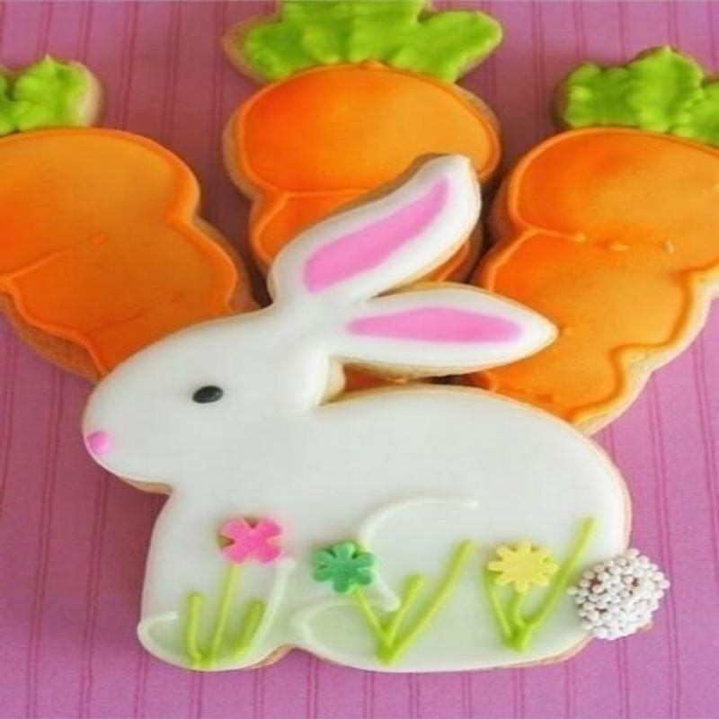 1 szt. Różne Style Stal Nierdzewna Pisanki Wielkanocne Wykrawacz do Ciastek Królik Wielkanocny Jajka Marchewka Forma do Ciastek Artykuły Kuchenne Wykrawacz do Ciastek Narzędzie do Pieczenia