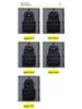 Korean Style Reflective Letter Cotton Vest: Warm, Hooded, Slim Fit Sleeveless Jacket for Men