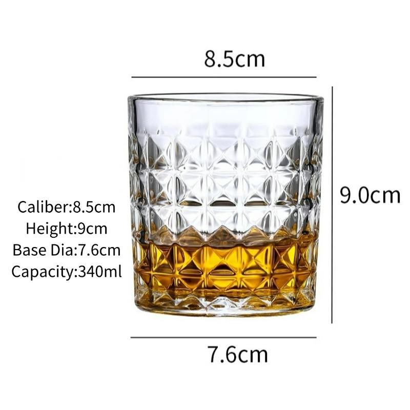 Ποτήρια Ουίσκι, Χαραγμένο Ποτήρι Ουίσκι, Ποτήρια Ουίσκι Old Fashioned, Κλασικά Ποτήρια Σκωτσέζικου Ουίσκι, Τέλειο Δώρο για τους Λάτρεις του Σκωτσέζικου Ουίσκι
