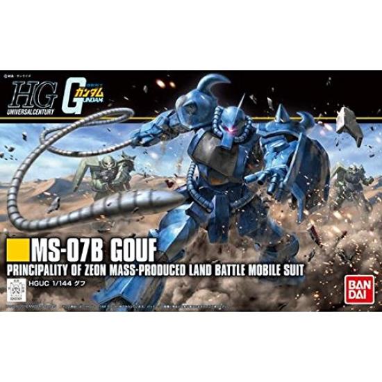 HGUC 196 Mobile Suit Gundam Gouf scale plastic model 1/144 pre-colored