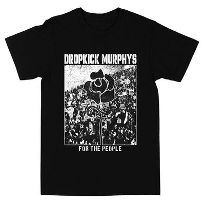 Dropkick Murphys FOR THE PEOPLE T-SHIRT Short Sleeve Cotton Unisex Streetwear O-neck Fashion Men Women Tshirts Graphic Clothing
