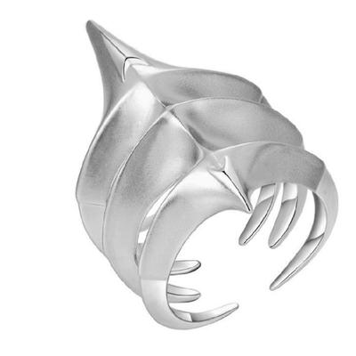 Modische Verstellbare Ringe Öffnender Schmuck Irreguläre Form Fingerringe Legierung Textur Geeignet für Verschiedene Anlässe