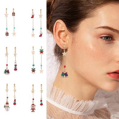 Weihnachten Zubehör Anhänger Ohrringe Schmuck Ohrringe Anhänger
