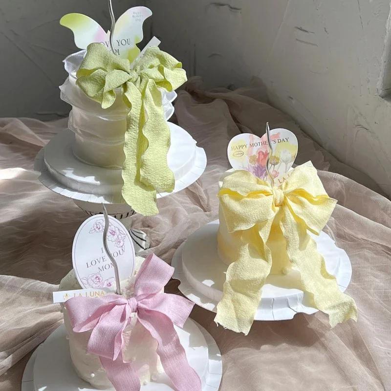 Cintas de Seda de Gasa de 10 Metros Hechas a Mano con Bordes Deshilachados para Invitaciones de Boda DIY, Envoltura de Ramos, Empaquetado de Regalos, Decoraciones de Fiesta