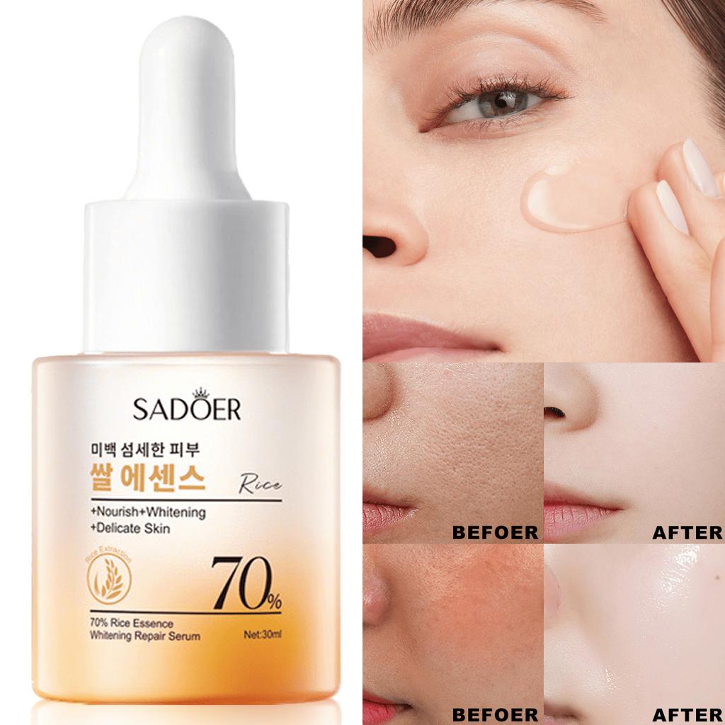 1PC Rice Essence Repair Serum,Deep Nourishmen,Smooth Radiant Skin,Repair Skin Barrier,Improve Drynes