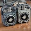 Mini Mecha Style Bluetooth Speaker Portable Subwoofer Creative Super Bass TF Card Insertion Cool Music Player Wireless Sound Box