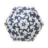 PAUL JOE ACCESSOIRES Folding UV Heat Suitable for Sunny and Rainy Chrysanthemum 12479 Chrysanthemum Navy & (Paul & Joe) Parasol, 100% Protection,
