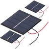 3 Pcs Mini Solar Panel Polysilicon DIY Solar Panel Durable Solar Panel Cells  DIY Battery Projects