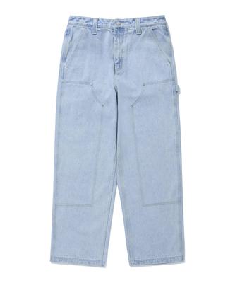 Denim Carpenter Semi-Wide Pants Light Blue