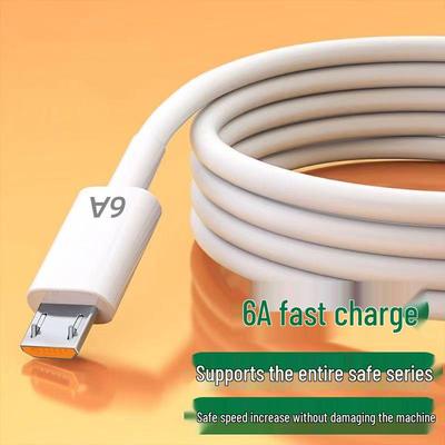 6A Fast Charge Android Data Cable for Huawei, Vivo, Xiaomi, Oppo - Micro USB