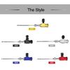 ZSDTRP M10x1.25mm Motorcycle Hydraulic Brake Clutch Master Cylinder Rod System Performance Efficient Transfer Pump