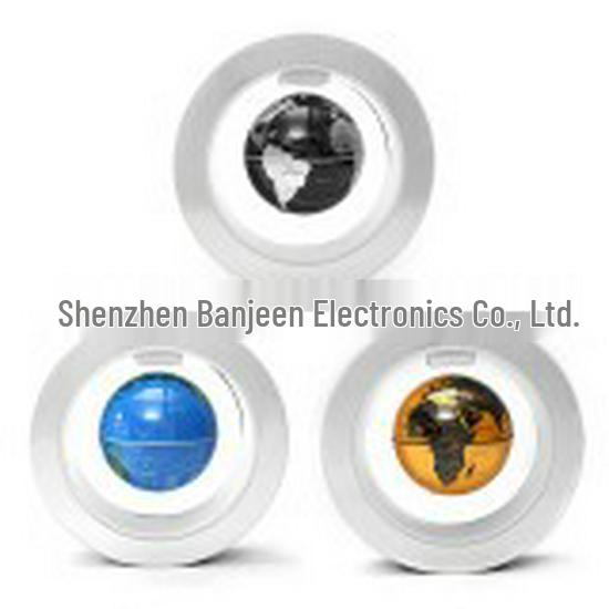 4-inch Luminous Magnetic Levitation Rotating Globe with Constellation Design – Creative Home Decoration Gift