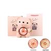 High-Quality Rotating Bear Jewelry Box with Everlasting Flowers - Perfect Valentine's Day Gift