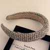 Women Vintage Hair Headband Sweet Style Heightening Head Top Headband Suitable for Hair Decorations