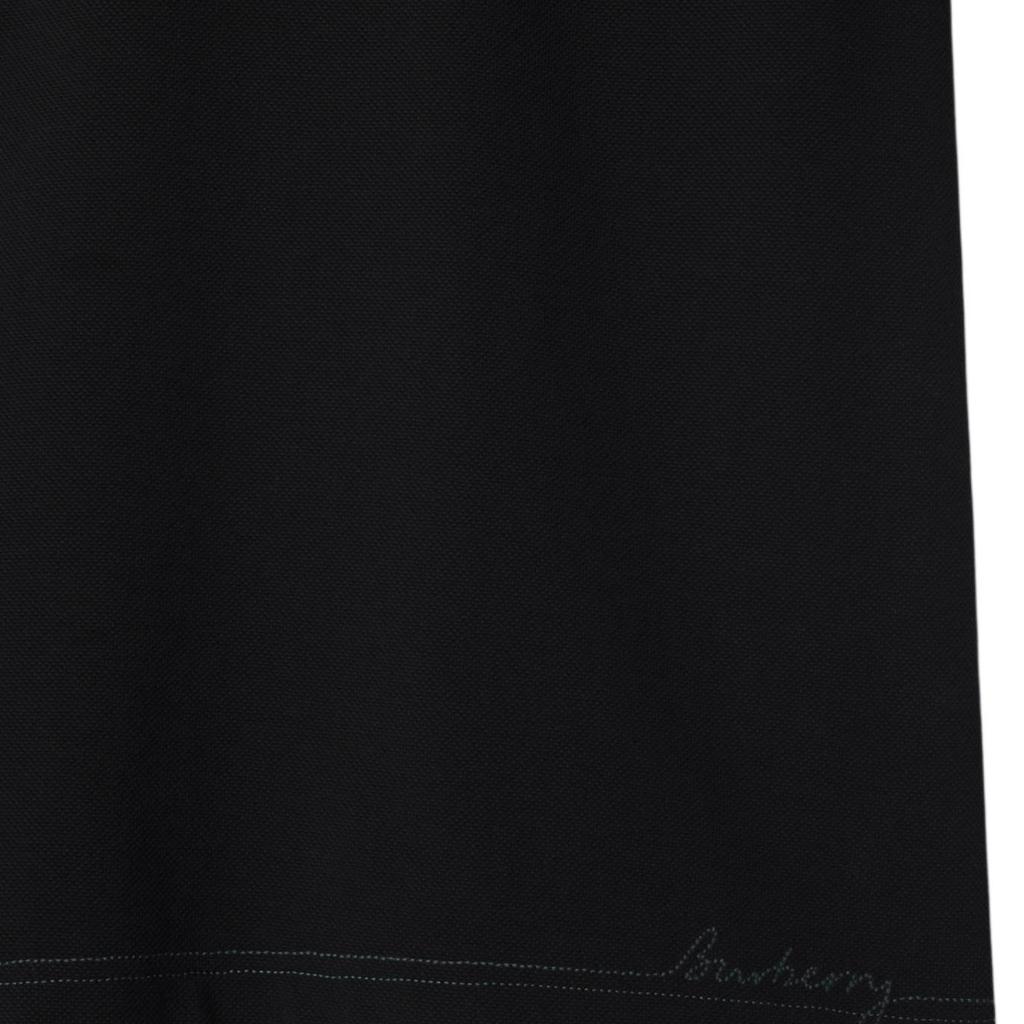 Burberry logo-embroidered cotton polo shirt 80942801