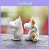 Resin Moomin Garden Figurines Hippo With Creative Craftsmanship For Promotional And Festive Gifts