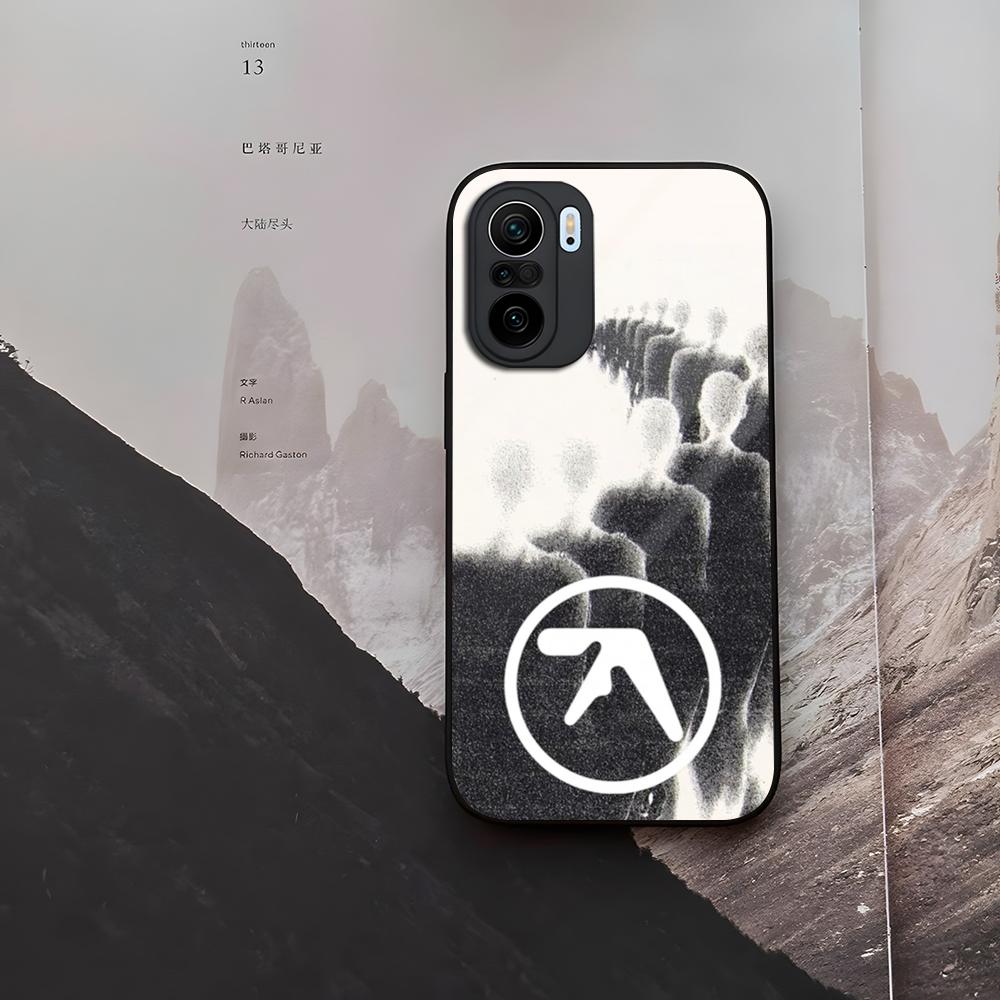 Aphex Twin Symbol Logo Phone Case Tempered Glass For Xiaomi 15 14 12 Lite Pro 13 11t Lite POCO M6 M5 X6 X5 X3 F5 F6 Pro Cover