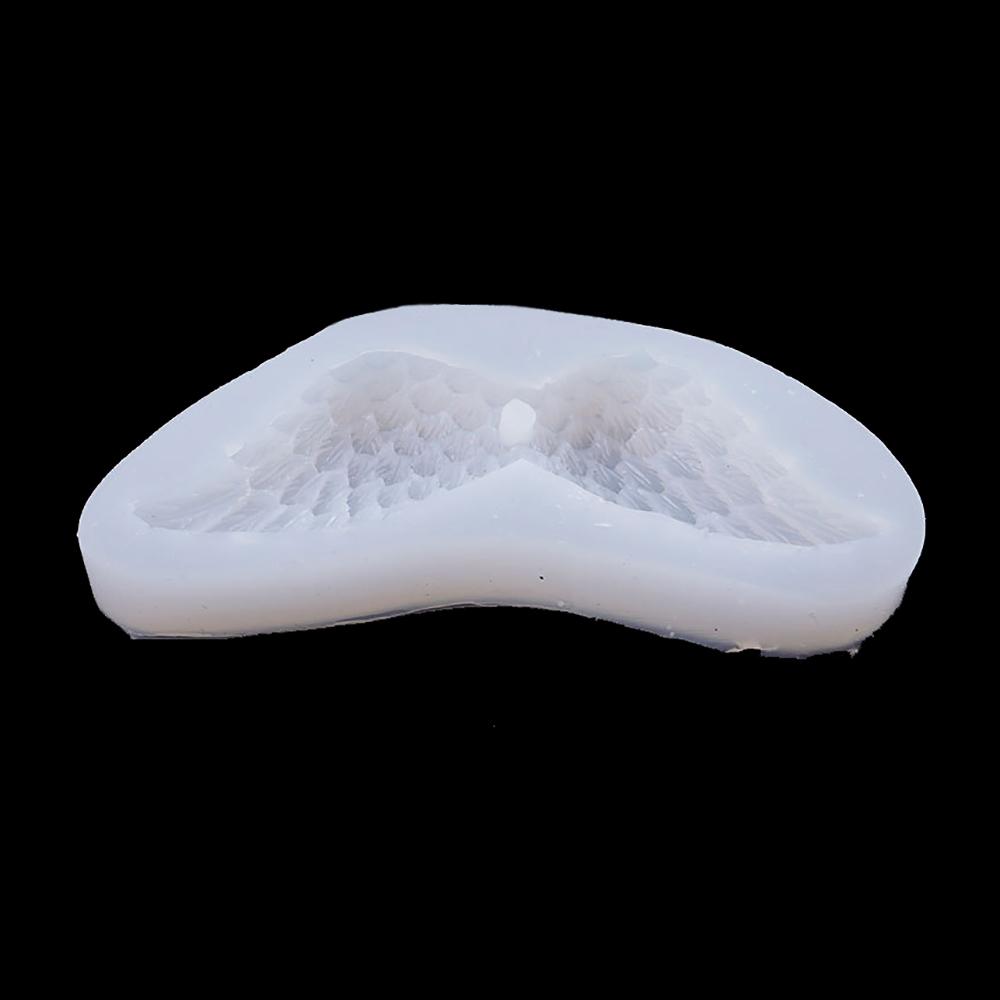 Silicone World DIY Angel Mermaid Bear Wing Silicone Molds Handmade Making for Epoxy Resin Mold Candle Mold Cake Mold Craft Decor