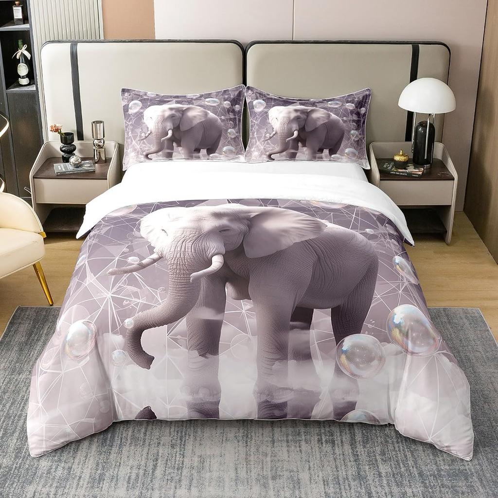 Bubble Duvet Cover Sets For Kids Boys Girls Queen King Lightweight Quilt Cover Underwater Themed Bedding Set Room Decor No Quilt