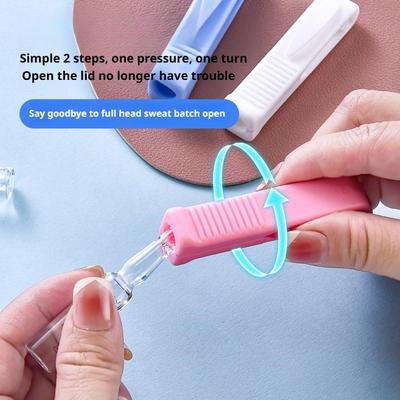 1Pcs Ampoule Opener Plastic With Small Grinding Wheel Glass Bottle Opener Convenient Bottle Breaker Nurse's Helper