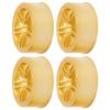 1 10 Racing RC Car Wheel Plastic Wheel Hub RC Car Spare Accessory On Road Racing Car(Gold )