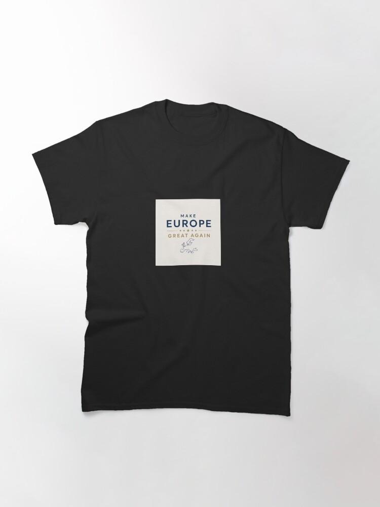 Europe Make Europe Great Again | Minimalist European Design Classic T-Shirt