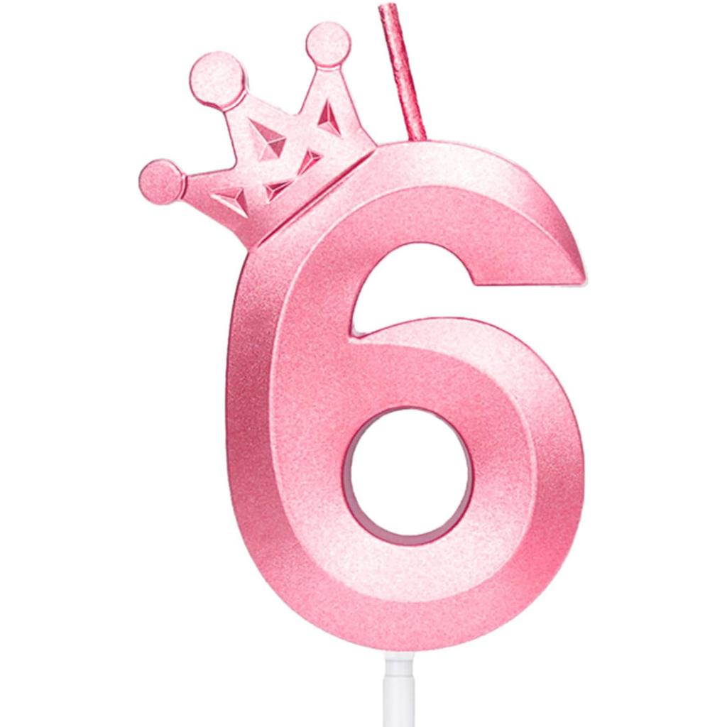 Number2 Birthday Candles 3D Diamond Shape Number Birthday Cake Candles for Birthday Party Wedding Decoration Reunions ThemeParty