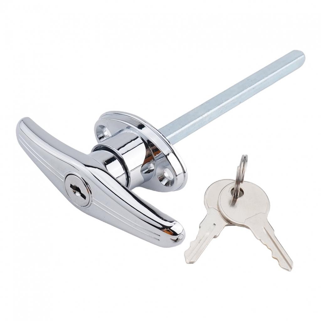 Alloy Connecting Rod Garage Door Lock T Handle Lock