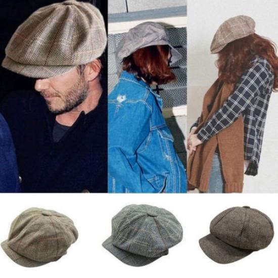 EBHO Basco Uomo,Coppola Uomo Invernale Costume,Berretto da Uomo Newsboy