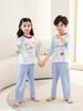 Modal Kids' Pajama Set: Boys' Toddler Short Sleeve & Long Pants, Girls' Cartoon Casual Wear