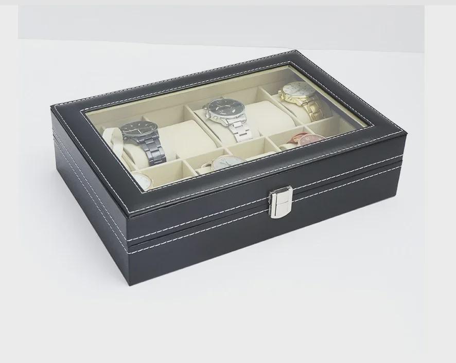 

Кожаная шкатулка для хранения часов и ювелирных изделий