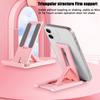 Folding Phone Holder Portable Adjustable Angle Desktop Tablet Bracket Multi-functional Hollowed Desk