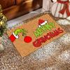 Christmas Doormat Front Door Outdoor Welcome Mat Fun Doormat Home Non-slip Rug Decoration