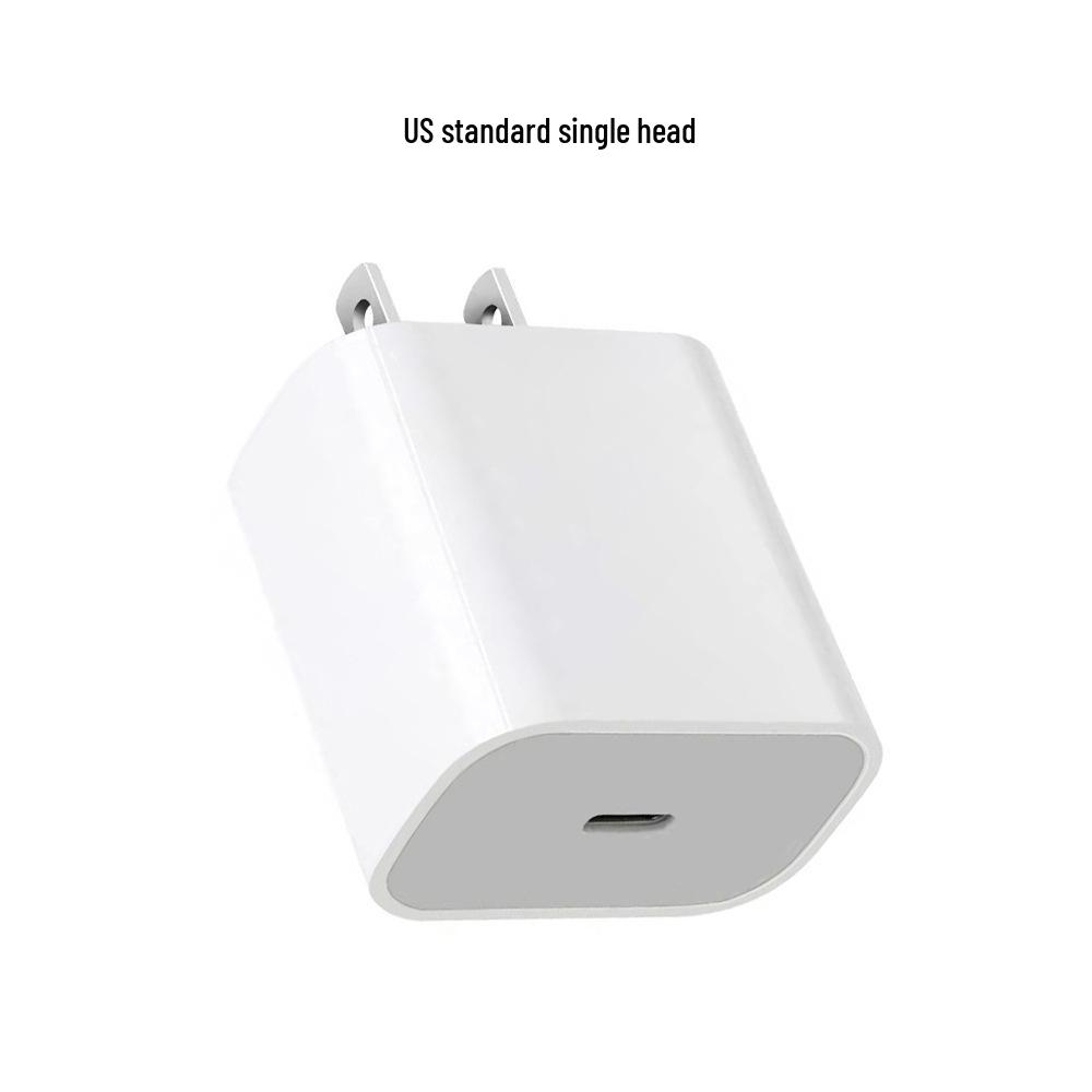 12W Type-C Fast Charger, US Standard, Compatible with Apple Devices