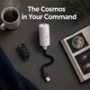 USB Starry Sky Projector Lamp Atmosphere Light Plug and Play Romantic Star River Night Light Bedroom/Car Top Projection Light
