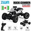 1:12/1:16 4WD RC Car With Led Lights 2.4G Radio Remote Control Cars Buggy 4X4 Off-Road Control Trucks Toys for Kids Gifts