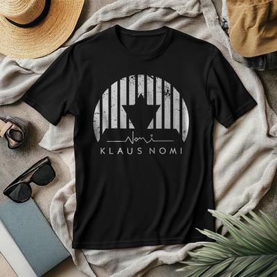 Klaus Nomi T Shirt Screen Print Short Sleeve Shirt Cotton