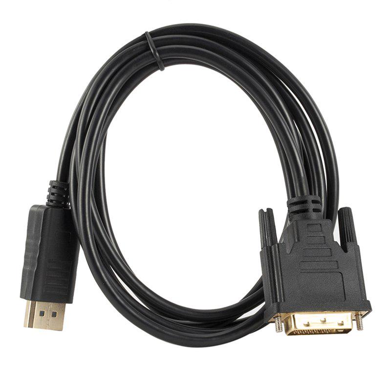 DP To DVI Adapter Cable Displayport To DVI 24+1 Adapter Cable 1.8