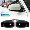 For Infiniti FX35 FX37 EX35 EX37 2009-2014 ABS material Bull horn shaped reverse mirror protective cover
